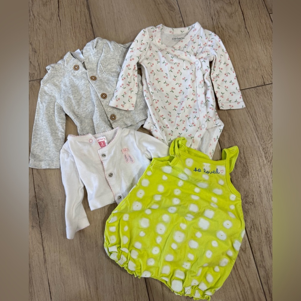 Bundle of baby clothing